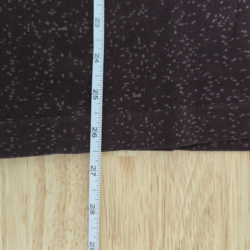 Athleta Momentum Ombre Ribbed Turtleneck Top Brown Black Long Sleeve 631825 M‎ - Picture 6 of 8